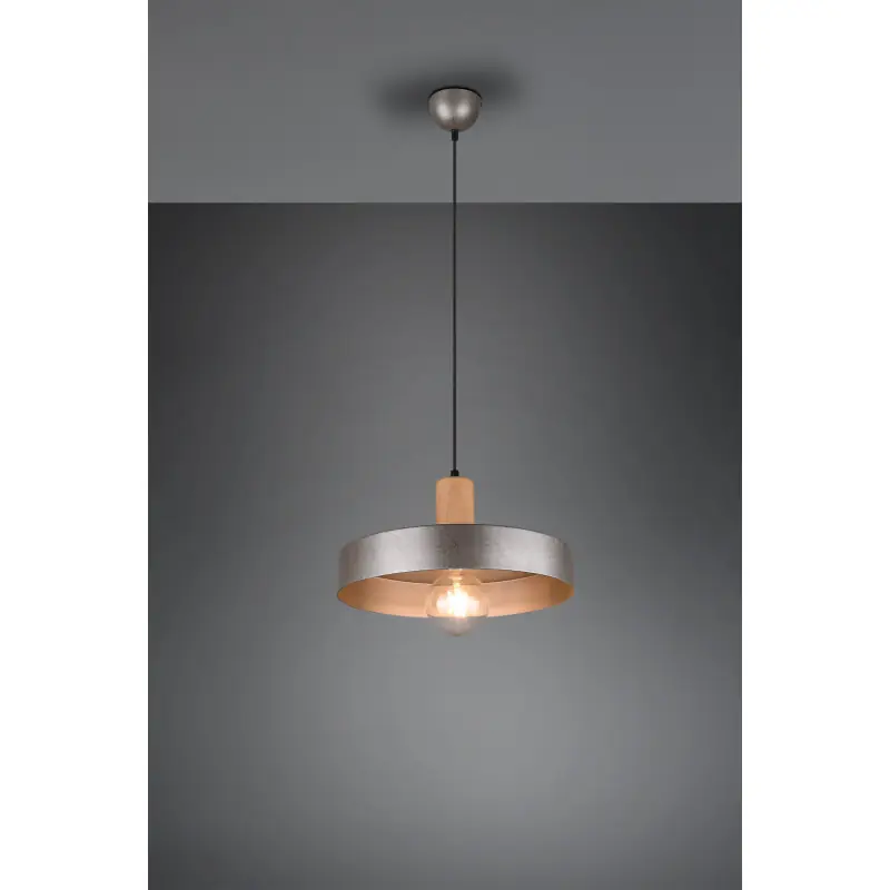 Suspension Intérieur Métal Nickel antique 230V.