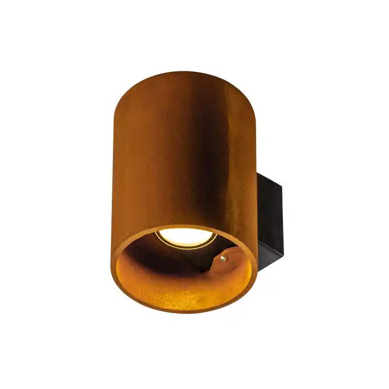 RUSTY© UP/DOWN, applique extérieure, rond, up/down, rouille, LED, 14W, 3000/4000K, IP65, interrupteur CCT