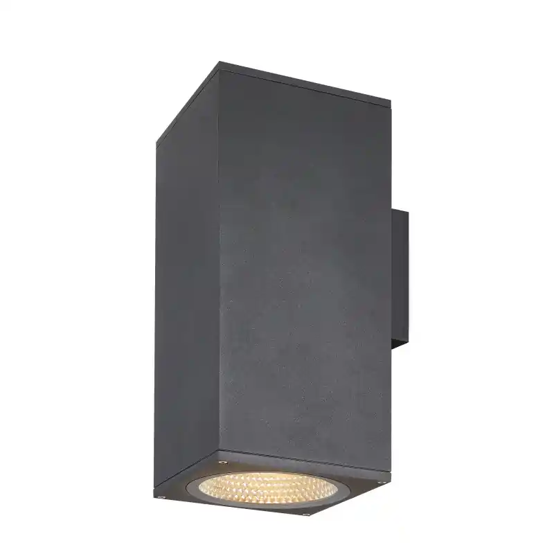 ENOLA SQUARE L UP/DOWN, applique extérieure, carré, L, anthracite, LED, 53W, 3000K/4000K, IP65, up/down