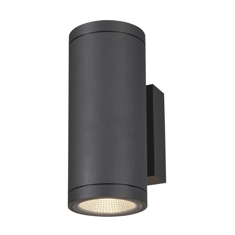 ENOLA ROUND M UP/DOWN, applique extérieure, rond, M, anthracite, LED, 19W, 3000K/4000K, IP65, up/down