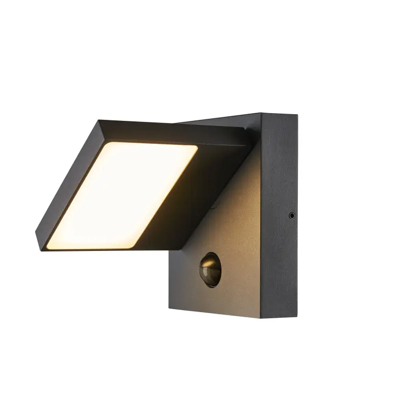 ABRIDOR SENSOR, applique extérieure, anthracite, LED, 14W, 3000K/4000K, IP54, détecteur de mouvements
