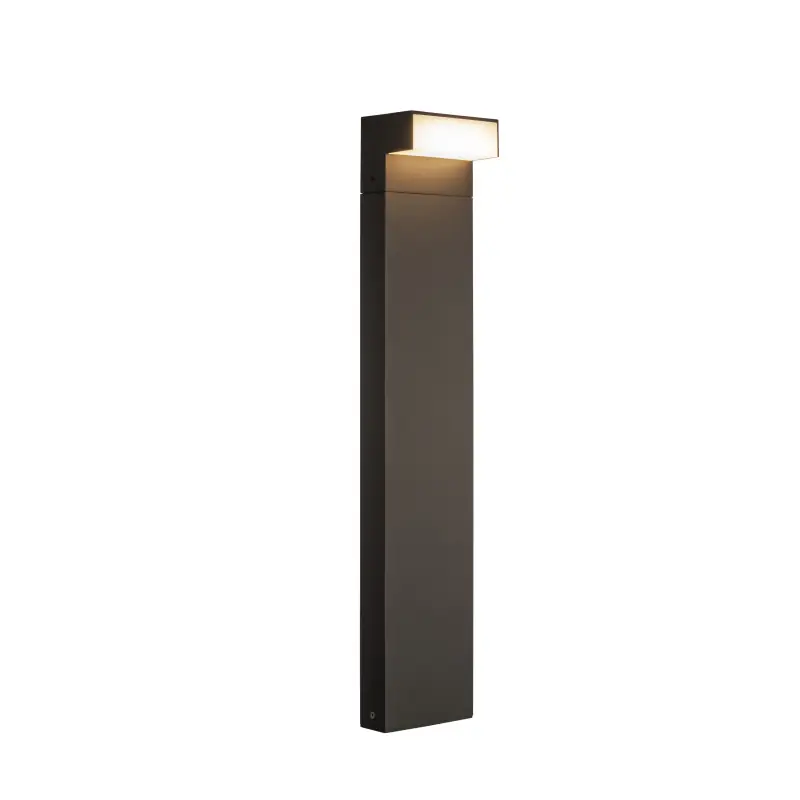 L-LINE OUT 80, borne extérieure, horizontal, anthracite, LED, 7W, 3000/4000K, IP65, interrupteur CCT
