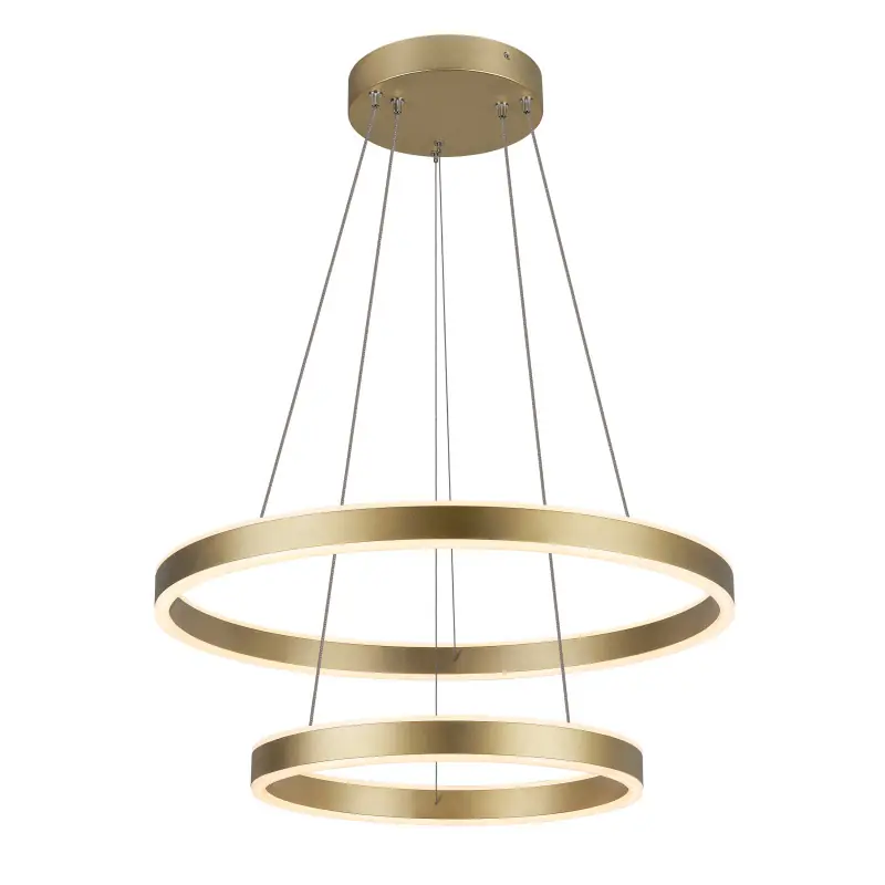 ONE DOUBLE, suspension intérieure, up/down, laiton, LED, 35W, 2700/3000K, interrupteur CCT, variable