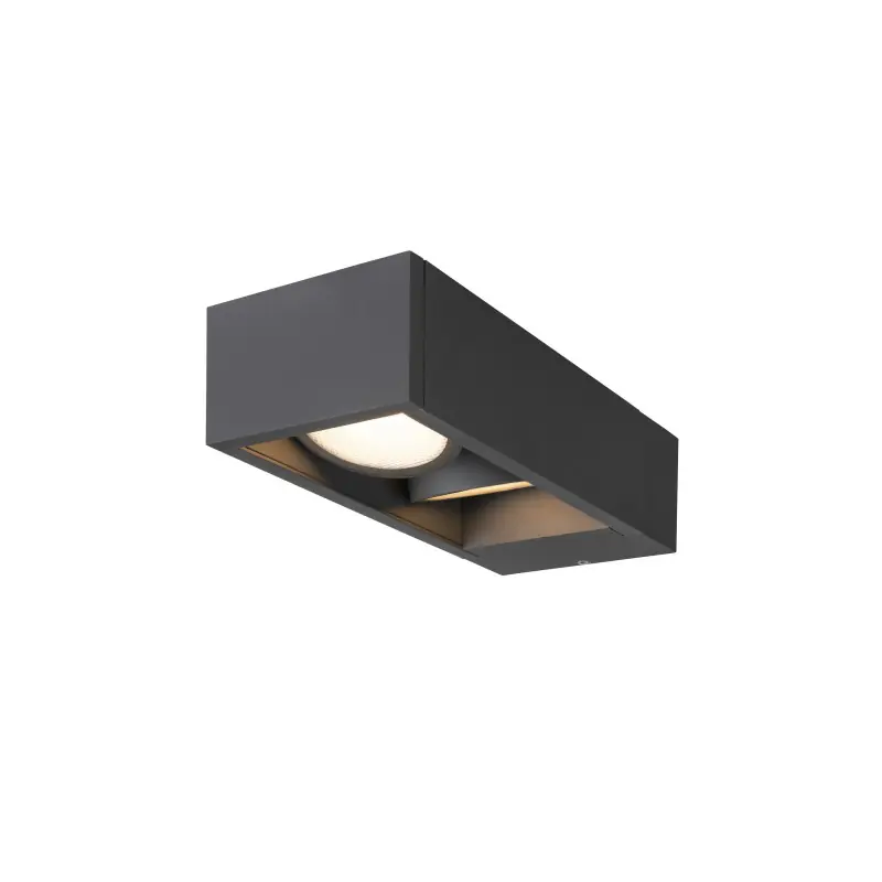 ESKINA FRAME, applique extérieure, double, anthracite, LED, 27W, 3000/4000K, IP65, interrupteur CCT