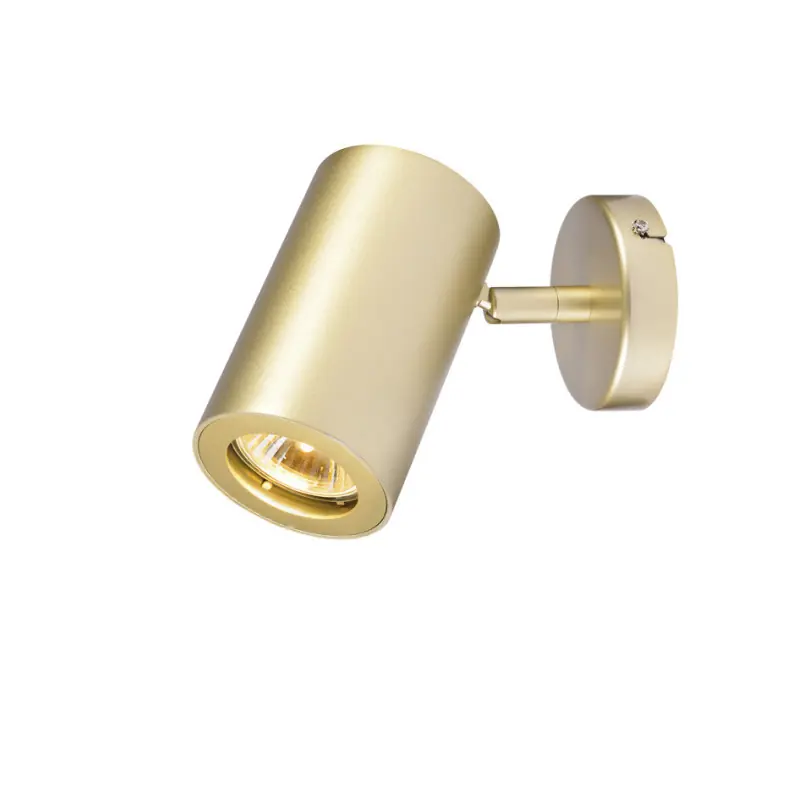 ENOLA B, applique et plafonnier intérieur, simple, laiton, GU10/QPAR51, 50W max, inclinable à 100 deg