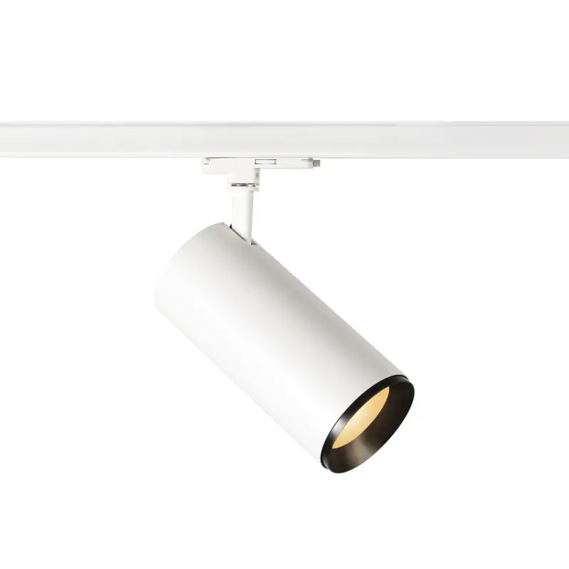 NUMINOS® XL, spot pour rail 3 allumages intérieur, 24 deg , blanc/noir, LED, 36W, 2700K, variable Dali
