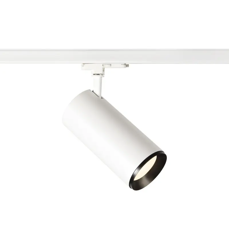 NUMINOS® XL, spot pour rail 3 allumages intérieur, 24 deg , blanc/noir, LED, 36W, 4000K, variable Dali