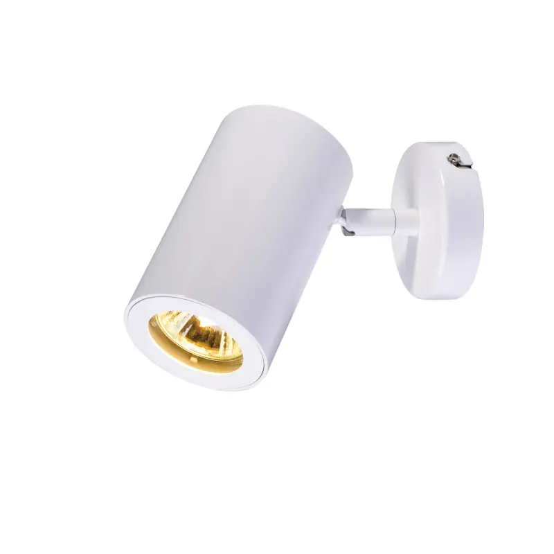 ENOLA B, applique et plafonnier intérieur, simple, blanc, GU10/QPAR51, 50W max, inclinable à 100 deg