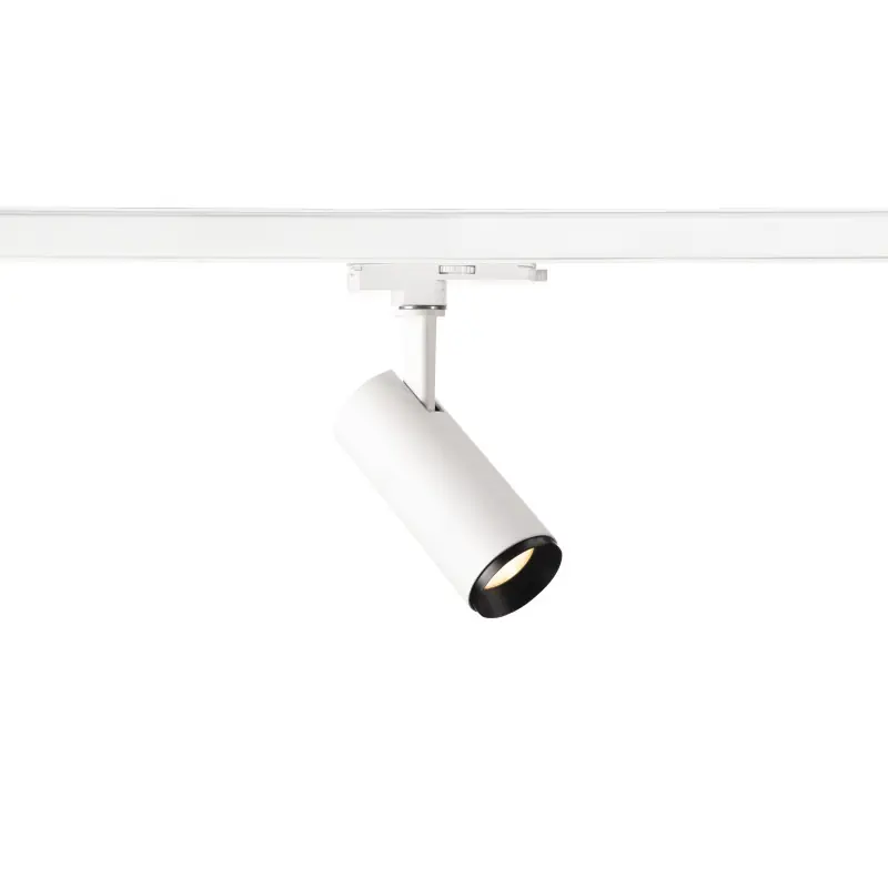 NUMINOS® S, spot pour rail 3 allumages intérieur, 36 deg , blanc/noir, LED, 11W, 3000K, variable Dali