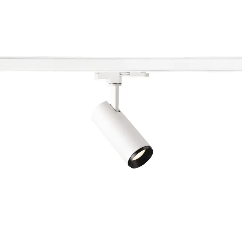 NUMINOS® S, spot pour rail 3 allumages intérieur, 36 deg , blanc/noir, LED, 11W, 4000K, variable Dali
