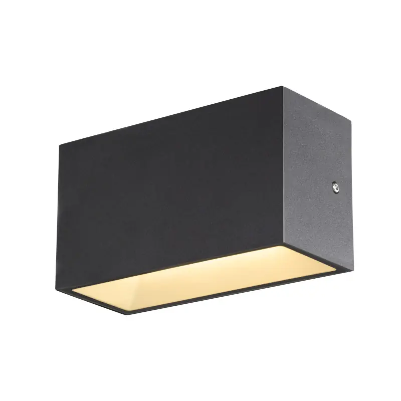 SITRA CUBE, applique extérieure, M, up/down, anthracite, LED, 14W, 3000K/4000K, IP44, CCT Switch
