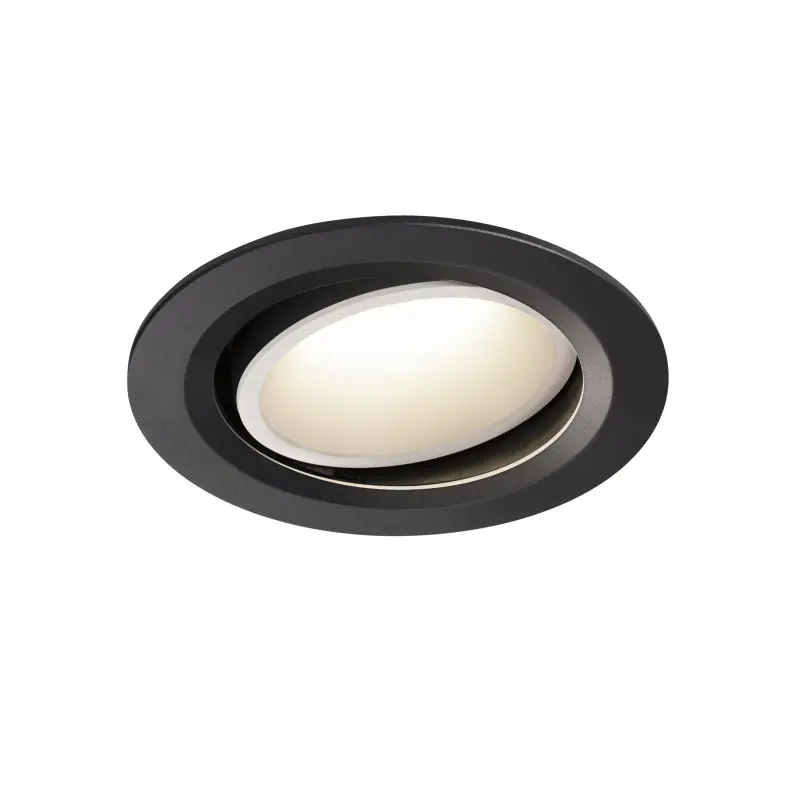 NUMINOS® MOVE L, encastré de plafond intérieur, orientable, 20 deg , noir/blanc, LED, 25,41W, 4000K