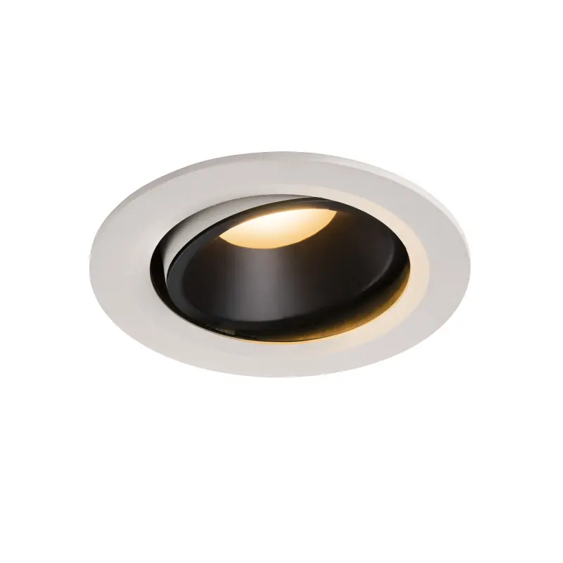 NUMINOS® MOVE L, encastré de plafond intérieur, orientable, 40 deg , blanc/noir, LED, 25,41W, 2700K