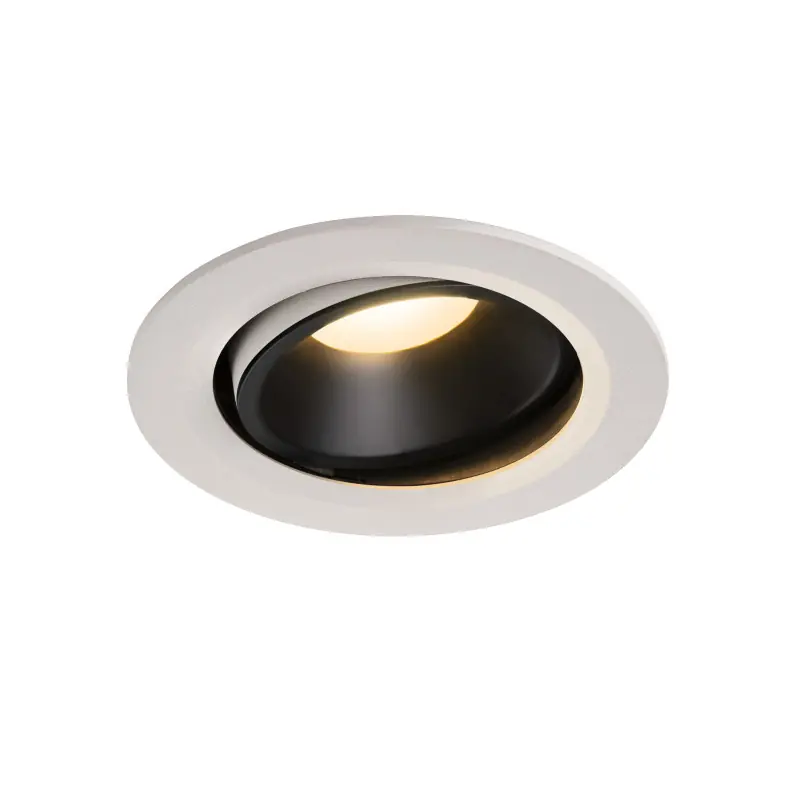 NUMINOS® MOVE L, encastré de plafond intérieur, orientable, 40 deg , blanc/noir, LED, 25,41W, 3000K