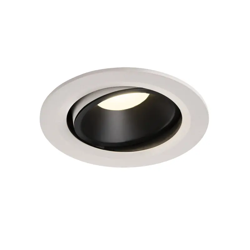 NUMINOS® MOVE L, encastré de plafond intérieur, orientable, 55 deg , blanc/noir, LED, 25,41W, 4000K