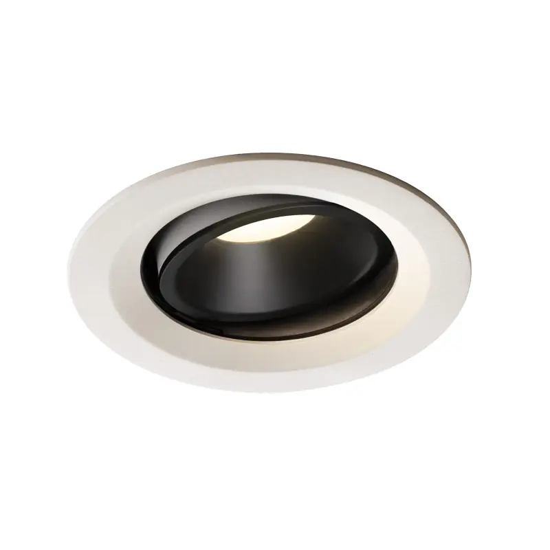 NUMINOS® MOVE M, encastré de plafond intérieur, orientable, 20 deg , blanc/noir, LED, 17,55W, 4000K