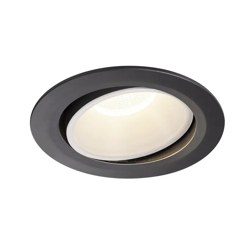 NUMINOS® MOVE XL, encastré de plafond intérieur, orientable, 20 deg , noir/blanc, LED, 37,4W, 4000K