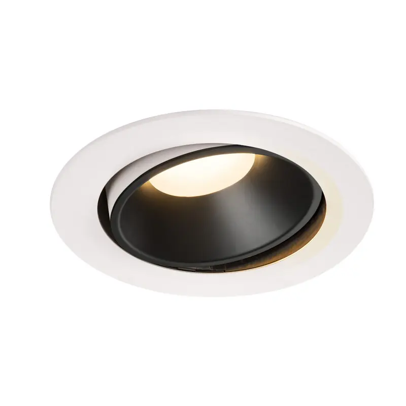 NUMINOS® MOVE XL, encastré de plafond intérieur, orientable, 40 deg , blanc/noir, LED, 37,4W, 3000K