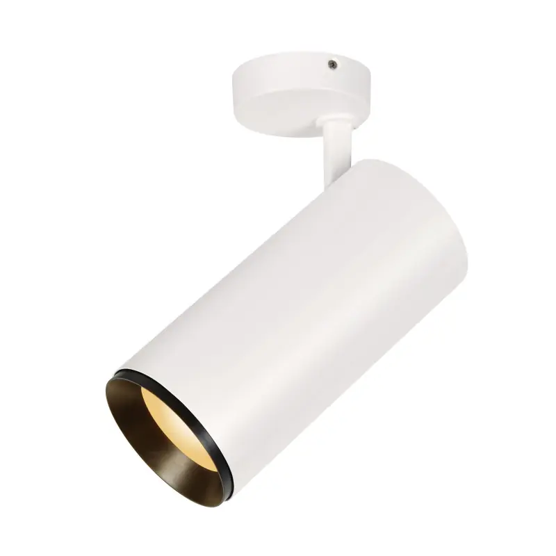 NUMINOS® XL, plafonnier intérieur, orientable, 24 deg , blanc/noir, LED, 36W, 2700K, variable Dali