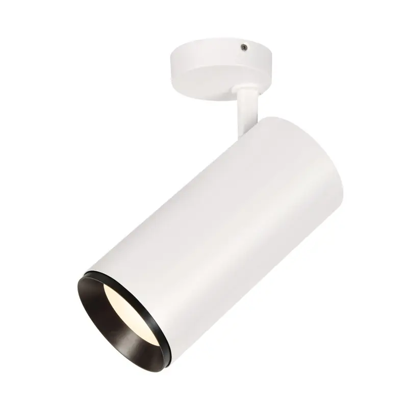 NUMINOS® XL, plafonnier intérieur, orientable, 24 deg , blanc/noir, LED, 36W, 4000K, variable Dali