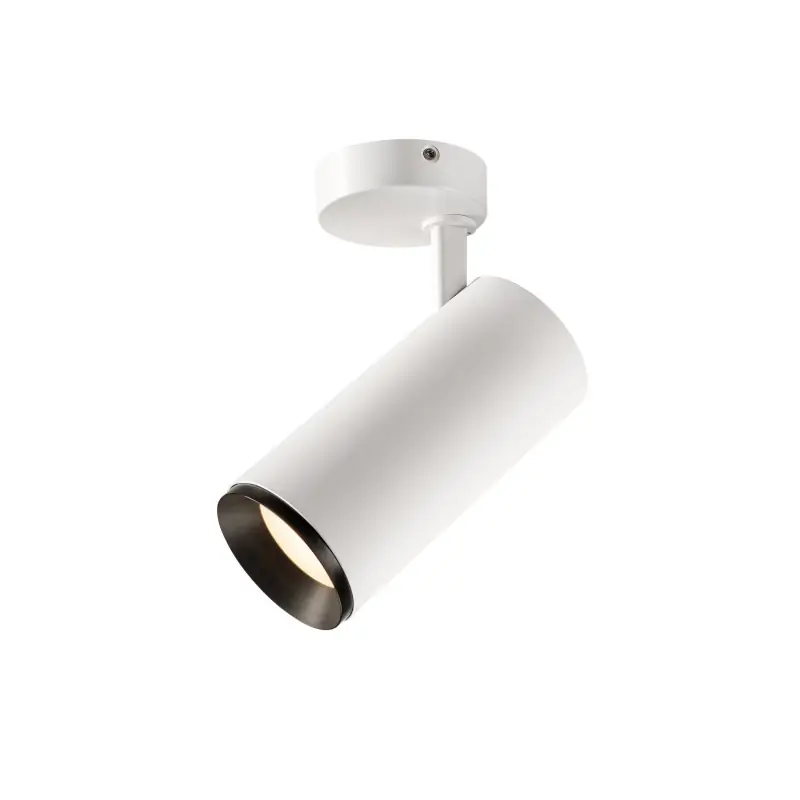 NUMINOS® L, plafonnier intérieur, orientable, 36 deg , blanc/noir, LED, 28W, 4000K, variable Dali