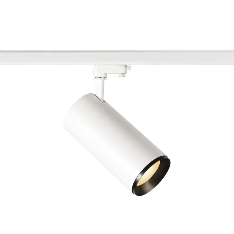NUMINOS® XL, spot pour rail 3 allumages intérieur, 36 deg , blanc/noir, LED, 36W, 3000K, variable
