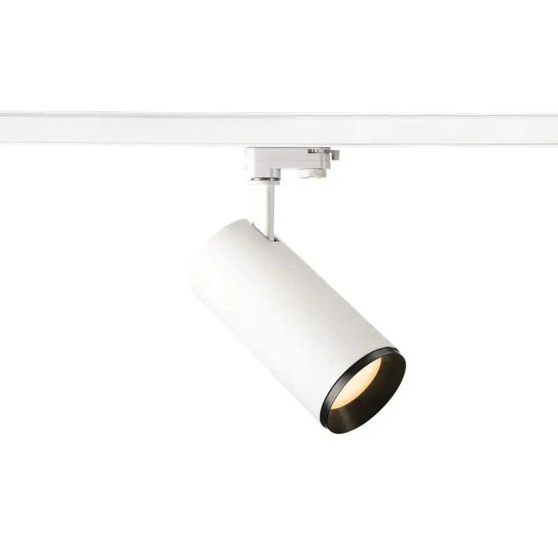 NUMINOS® L, spot pour rail 3 allumages intérieur, 24 deg , blanc/noir, LED, 28W, 2700K, variable