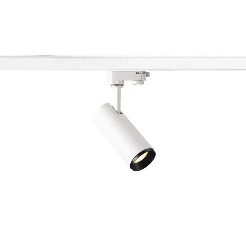 NUMINOS® S, spot pour rail 3 allumages intérieur, 36 deg , blanc/noir, LED, 11W, 3000K, variable