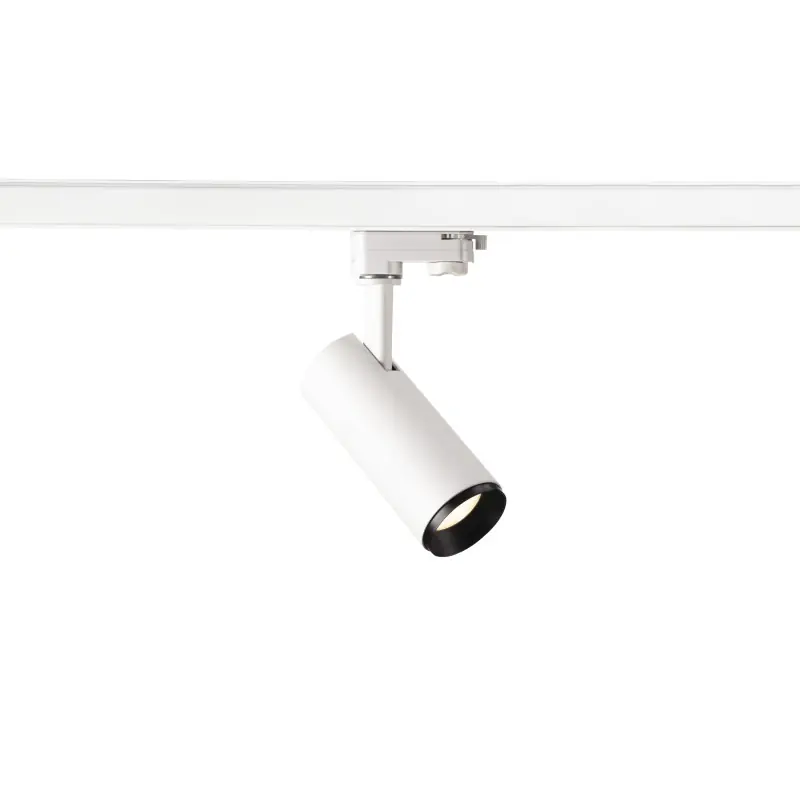 NUMINOS® S, spot pour rail 3 allumages intérieur, 36 deg , blanc/noir, LED, 11W, 4000K, variable