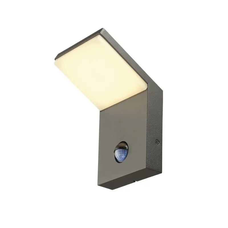 ORDI SENSOR, applique extérieure, anthracite, LED, 9W, 3000K, IP44, détecteur de mouvements