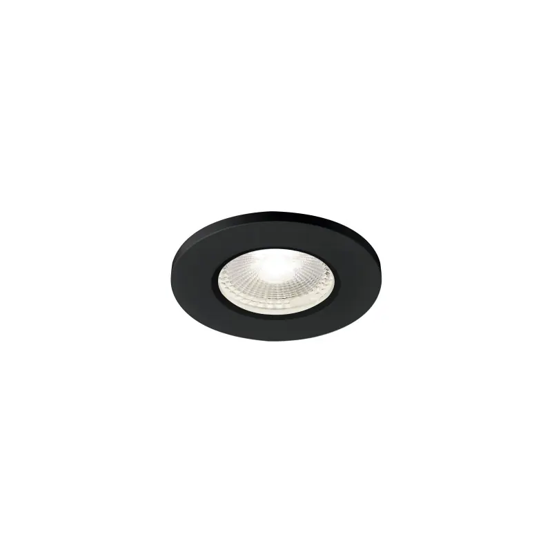 KAMUELA ECO, encastré de plafond intérieur, noir, LED, 6,5W, 4000K, IP65, RT 2012, variable