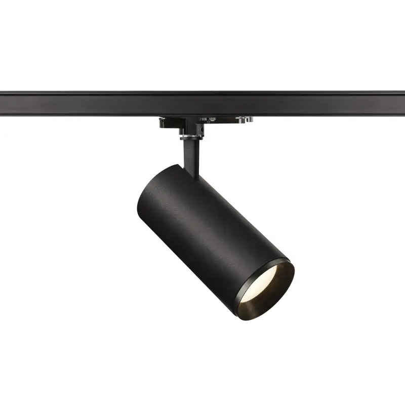 NUMINOS® L, spot pour rail 3 allumages intérieur, 24 deg , noir, LED, 28W, 4000K, variable Dali
