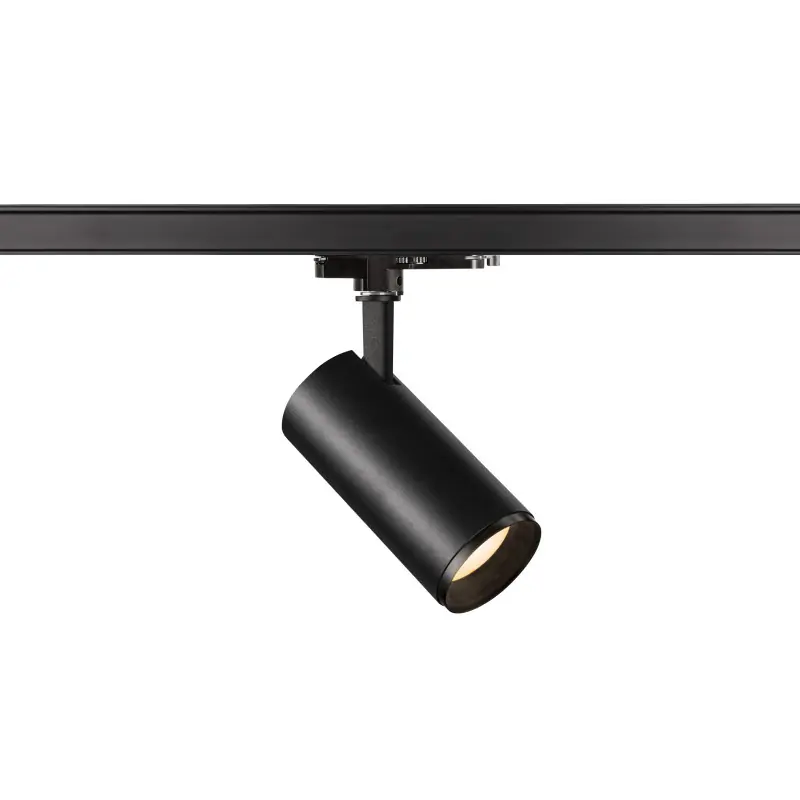 NUMINOS® M, spot pour rail 3 allumages intérieur, 36 deg , noir, LED, 20W, 3000K, variable Dali