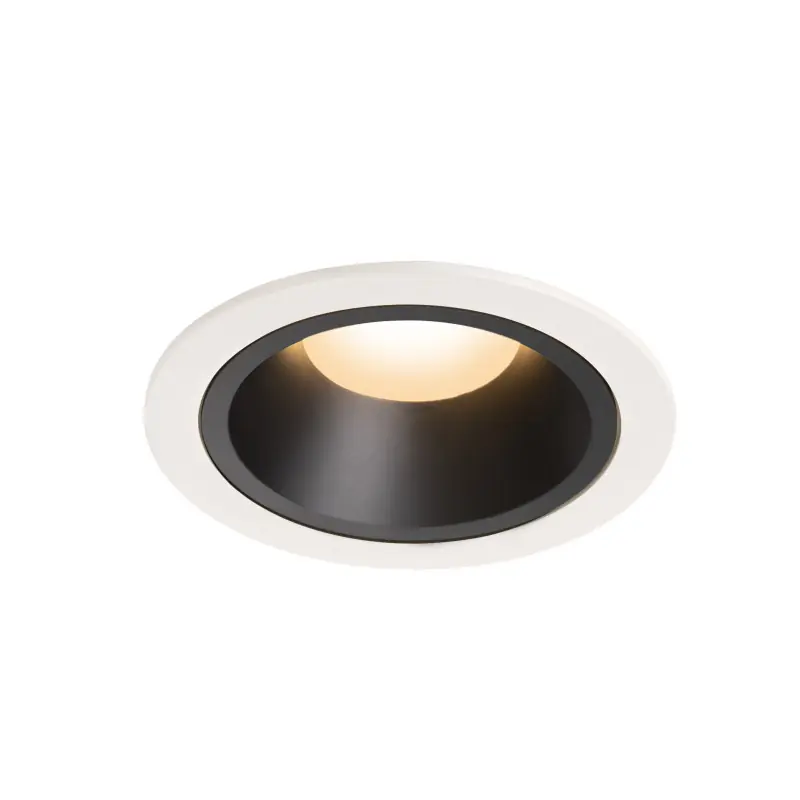 NUMINOS® L, encastré de plafond intérieur, 20 deg , blanc/noir, LED, 25,41W, 2700K, IP20/IP44