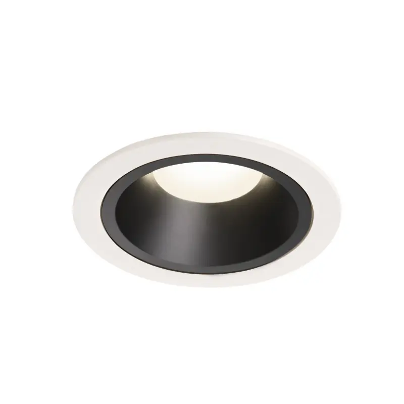 NUMINOS® L, encastré de plafond intérieur, 40 deg , blanc/noir, LED, 25,41W, 4000K, IP20/IP44