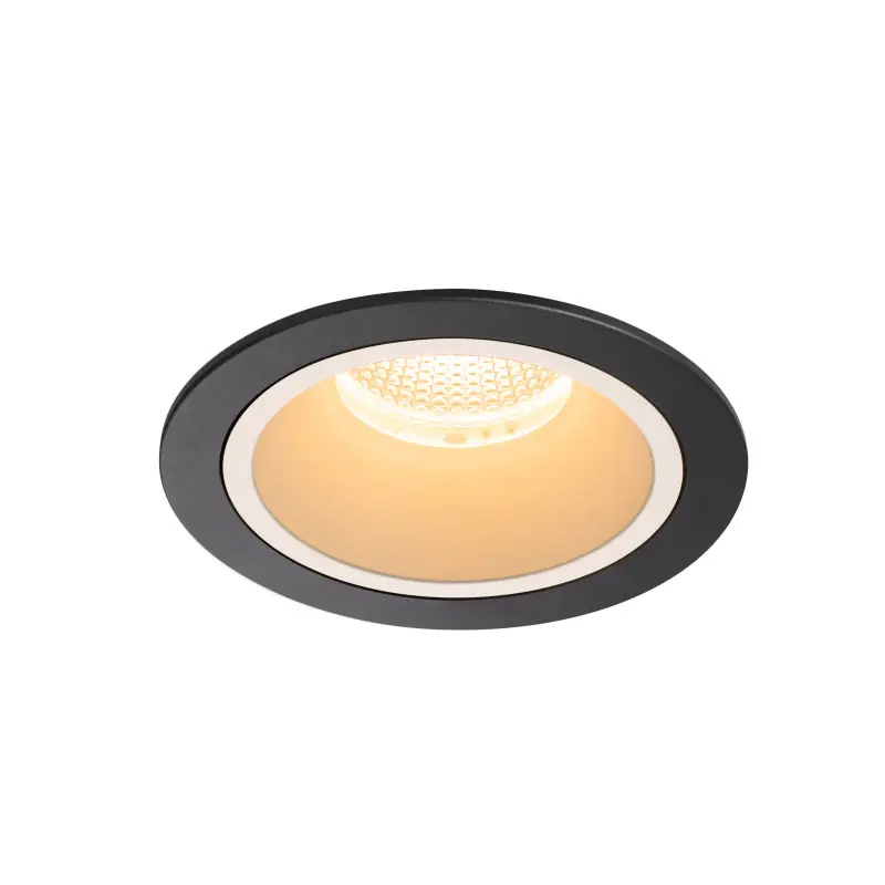 NUMINOS® L, encastré de plafond intérieur, 55 deg , noir/blanc, LED, 25,41W, 2700K, IP20/IP44