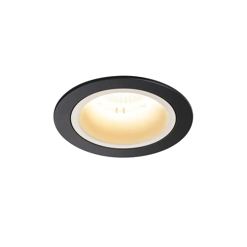 NUMINOS® M, encastré de plafond intérieur, 55 deg , noir/blanc, LED, 17,55W, 3000K, IP20/IP44