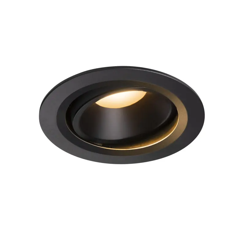 NUMINOS® MOVE L, encastré de plafond intérieur, orientable, 40 deg , noir, LED, 25,41W, 2700K