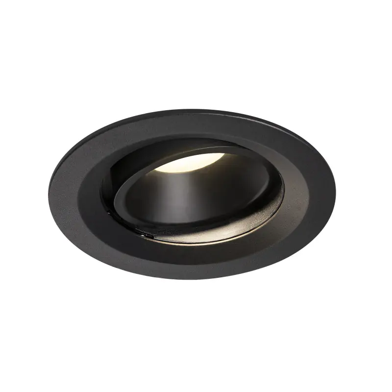 NUMINOS® MOVE M, encastré de plafond intérieur, orientable, 40 deg , noir, LED, 17,55W, 4000K