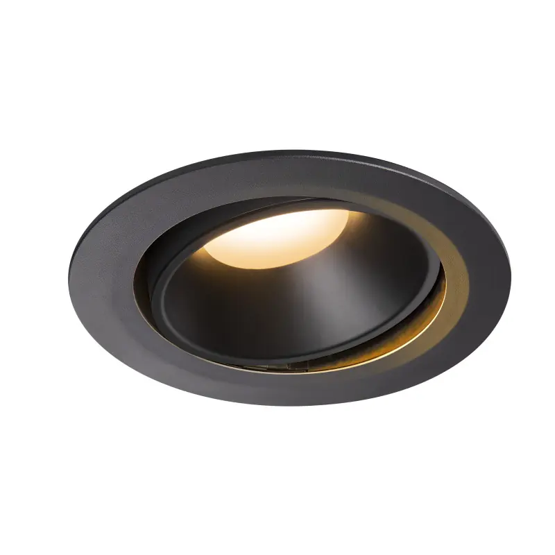 NUMINOS® MOVE XL, encastré de plafond intérieur, orientable, 40 deg , noir, LED, 37,4W, 2700K