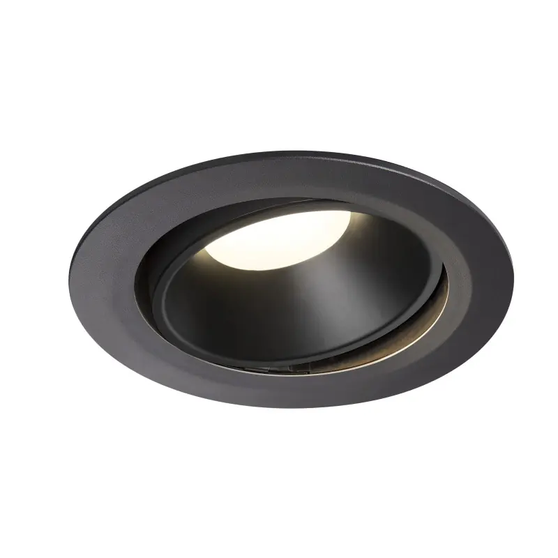 NUMINOS® MOVE XL, encastré de plafond intérieur, orientable, 40 deg , noir, LED, 37,4W, 4000K