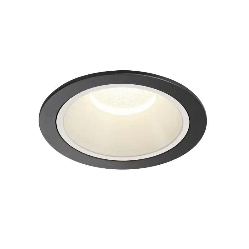 NUMINOS® XL, encastré de plafond intérieur, 20 deg , noir/blanc, LED, 37,4W, 4000K, IP20/IP44