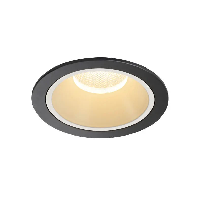 NUMINOS® XL, encastré de plafond intérieur, 40 deg , noir/blanc, LED, 37,4W, 3000K, IP20/IP44