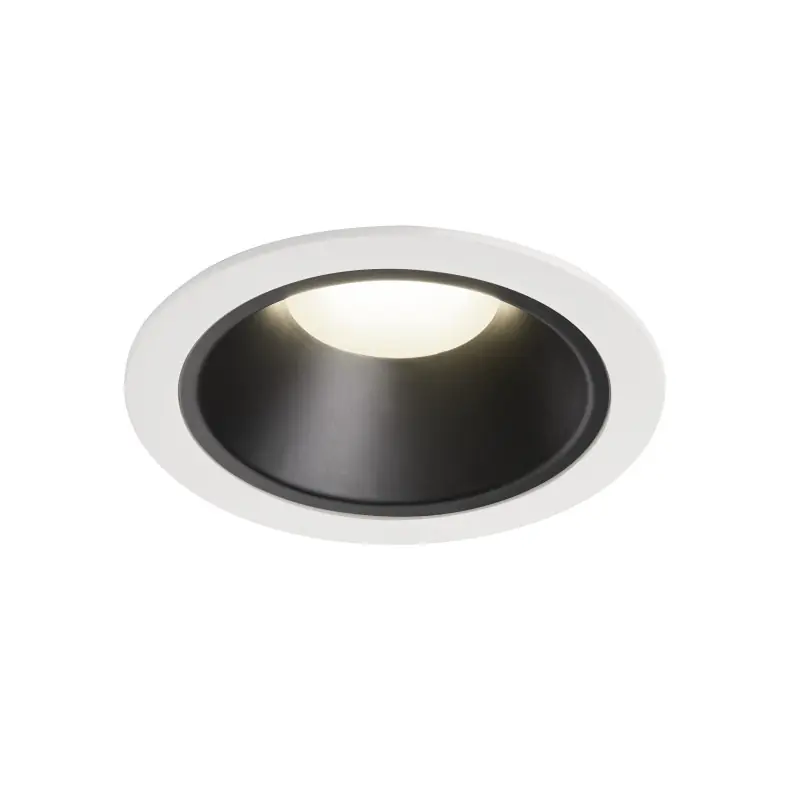 NUMINOS® XL, encastré de plafond intérieur, 55 deg , blanc/noir, LED, 37,4W, 4000K, IP20/IP44