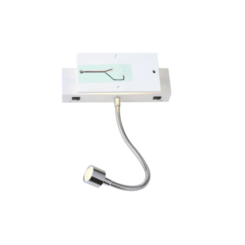 MANA, applique intérieure, liseuse, base, blanc, LED, 11W, 3000K, avec liseuse orientable