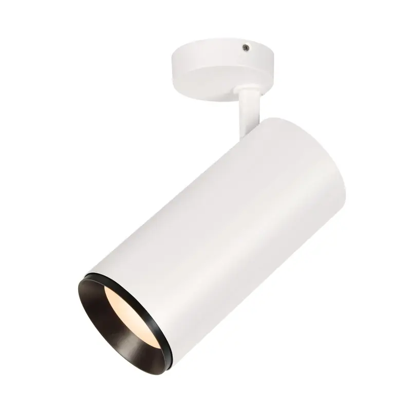 NUMINOS® XL, plafonnier intérieur, orientable, 60 deg , blanc/noir, LED, 36W, 3000K, variable