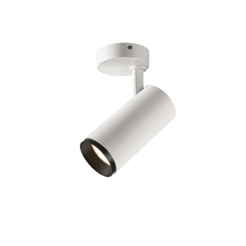 NUMINOS® M, plafonnier intérieur, orientable, 60 deg , blanc/noir, LED, 20W, 4000K, variable