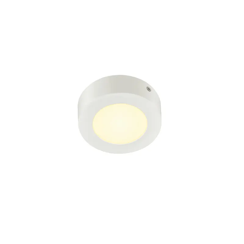 SENSER 12, applique et plafonnier intérieur, rond, blanc mat, LED, 8,2W, 3000K, variable