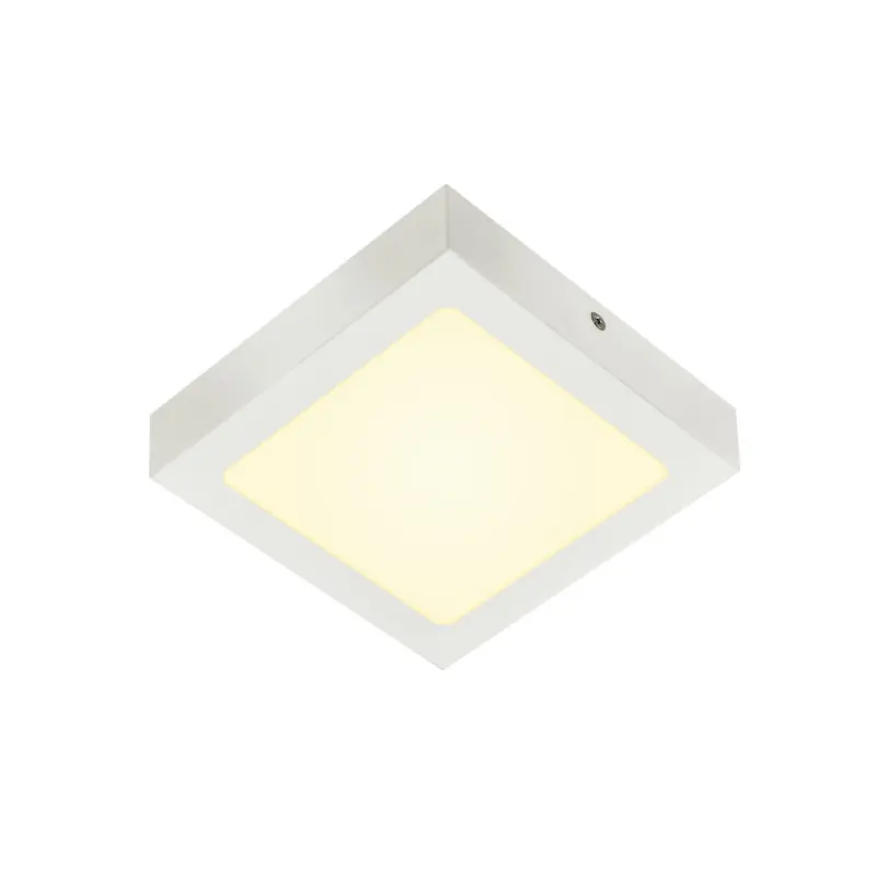 SENSER 18, applique et plafonnier intérieur, carré, blanc mat, LED, 12W, 3000K, variable