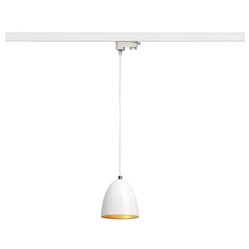 PARA CONE 14, suspension pour rail 3 allumages intérieur, blanc/or, GU10/QPAR51, 35W max
